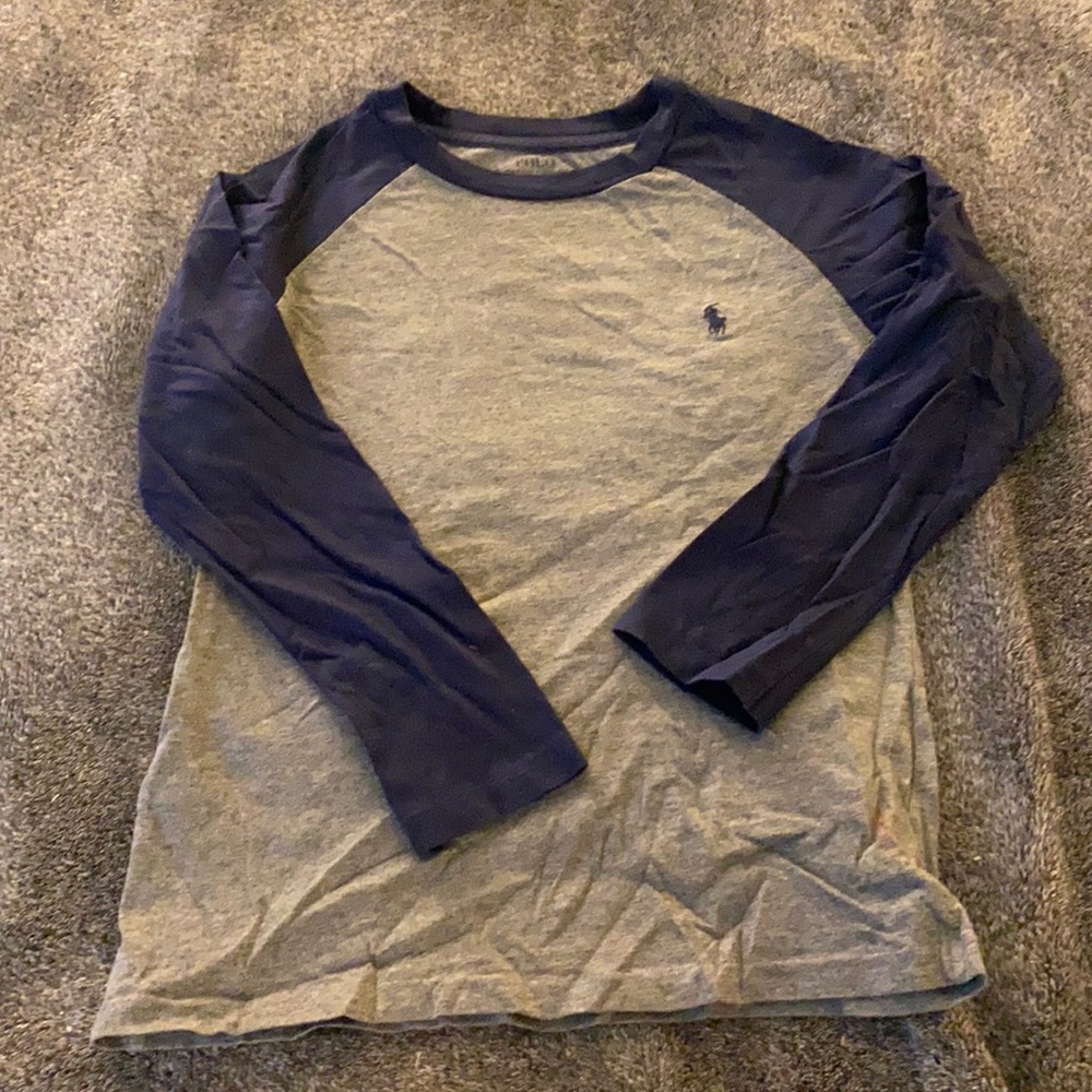 Boys baseball style shirt